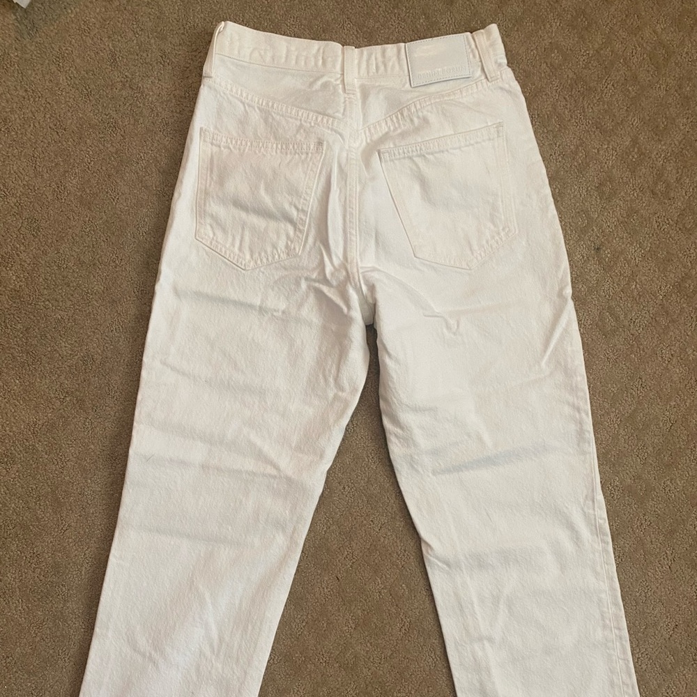 Aritzia Denim Forum Joni High Rise Loose White - Picture 5 of 5